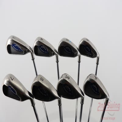 Callaway X-16 Iron Set 3-PW Callaway Stock Steel Steel Regular Right Handed 38.0in