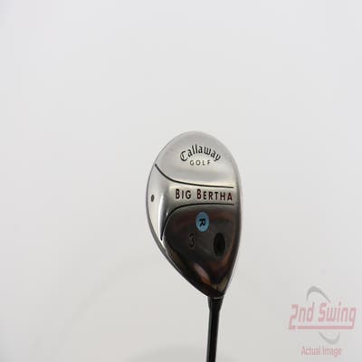 Callaway 2004 Big Bertha Fairway Wood 3 Wood 3W Callaway RCH 75w Graphite Regular Right Handed 43.0in