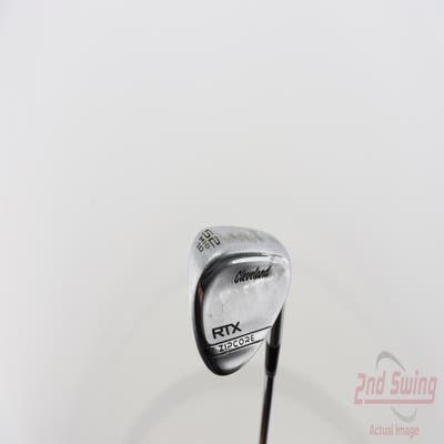 Cleveland RTX 4 Black Satin Wedge Gap GW 52° 10 Deg Bounce Mid Dynamic Gold Spinner TI Steel Wedge Flex Right Handed 35.75in