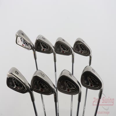 Ping i15 Iron Set 4-PW AW Ping AWT Steel Stiff Right Handed Yellow Dot 38.25in