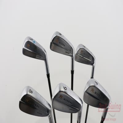 Miura Tournament Blade Iron Set 5-PW Kuro Kage Black Iron 70 Graphite Regular Right Handed 37.75in