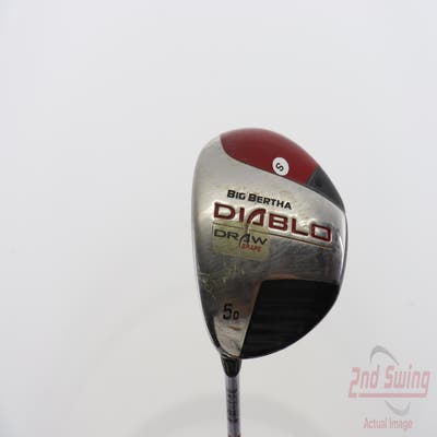 Callaway Big Bertha Diablo Fairway Wood 5 Wood 5W Callaway Big Bertha Diablo FW Graphite Stiff Left Handed 42.5in