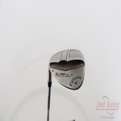 Callaway Sure Out Wedge Lob LW 64° FST KBS Tour 90 Steel Wedge Flex Left Handed 35.0in