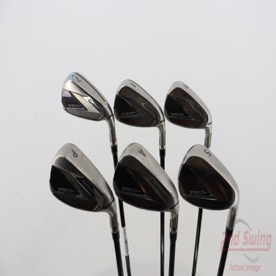 TaylorMade Stealth Iron Set 7-PW AW SW Fujikura Ventus Red 6 Graphite Regular Right Handed 37.5in