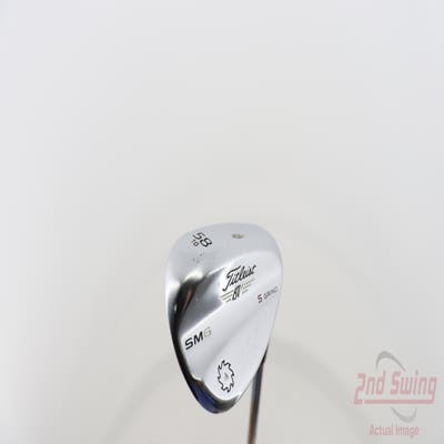 Titleist Vokey SM6 Tour Chrome Wedge Lob LW 58° 10 Deg Bounce S Grind SM6 BV Steel Wedge Flex Right Handed 35.0in