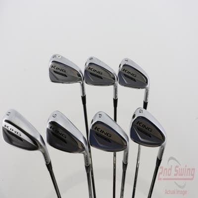 Cobra 2020 KING Forged Tec Iron Set 5-PW AW FST KBS Tour $-Taper Lite Steel Stiff Right Handed 37.5in