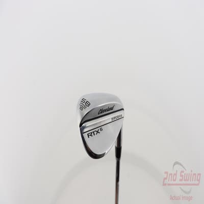 Cleveland RTX 6 ZipCore Tour Satin Wedge Lob LW 58° 10 Deg Bounce Mid Dynamic Gold Spinner TI Steel Wedge Flex Right Handed 35.5in