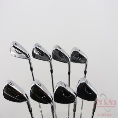 Titleist 2021 T200 Iron Set 4-PW AW True Temper AMT Black R300 Steel Regular Right Handed 38.5in