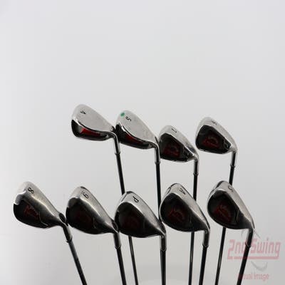 Callaway 2008 Big Bertha Iron Set 4-PW AW Stock Graphite Shaft Graphite Senior Right Handed 38.0in