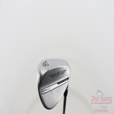 Titleist Vokey SM10 Tour Chrome Wedge Gap GW 52° 8 Deg Bounce F Grind Titleist Vokey BV Steel Wedge Flex Right Handed 35.5in