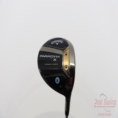 Callaway Paradym X Fairway Wood 3 Wood HL 16.5° Aldila Ascent Blue 50 Graphite Regular Right Handed 43.25in