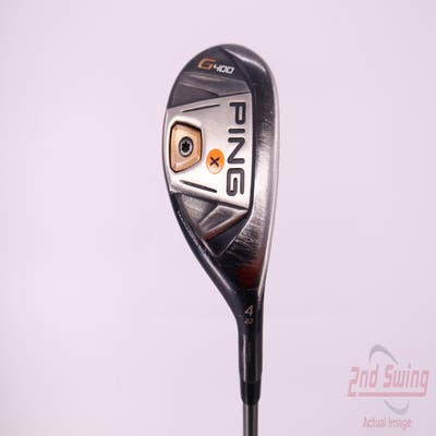 Ping G400 Hybrid 4 Hybrid 22° Aldila Rogue MAX Low 85 Graphite X-Stiff Right Handed Black Dot 41.0in