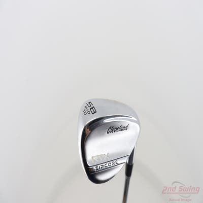 Cleveland RTX ZipCore Tour Satin Wedge Lob LW 58° 10 Deg Bounce Mid FST KBS Tour-V 130 Steel Wedge Flex Right Handed 35.0in