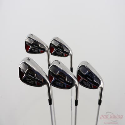 Tour Edge Hot Launch C523 Iron Set 6-PW Mitsubishi Fubuki HL-55 Graphite Regular Right Handed +1/4"