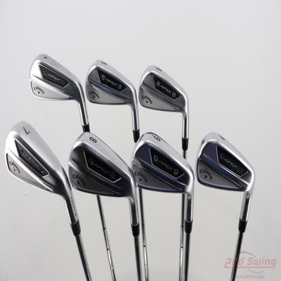 Callaway Apex Pro 24 Iron Set 4-PW True Temper Dynamic Gold 115 Steel Stiff Right Handed STD