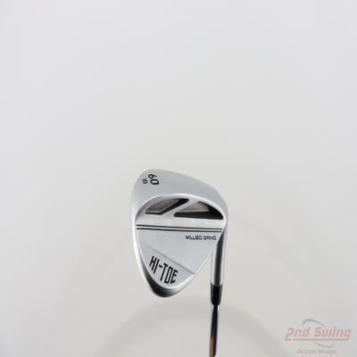 TaylorMade Milled Grind HI-TOE 3 Chrome Wedge Lob LW 60° 10 Deg Bounce FST KBS Hi-Rev 2.0 115 Steel Wedge Flex Right Handed 35.0in