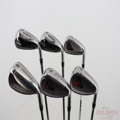 Adams Idea A2 OS Iron Set 5-PW Stock Steel Shaft Steel Regular Right Handed +1/2"