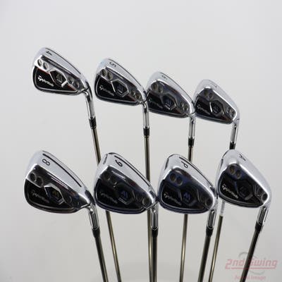 TaylorMade M CGB Iron Set 4-PW AW UST Mamiya Recoil 460 F3 Graphite Regular Right Handed +2"