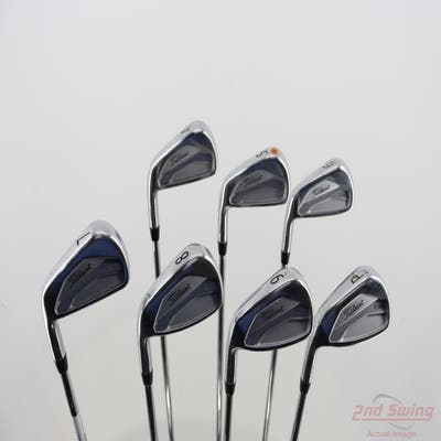 Titleist 620 CB Iron Set 4-PW Nippon NS Pro Modus 3 Tour 120 Steel X-Stiff Left Handed +1/2"