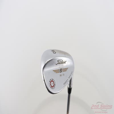 Titleist Vokey Spin Milled CC Chrome Wedge Lob LW 60° 10 Deg Bounce Titleist Vokey BV Steel Wedge Flex Right Handed 36.5in