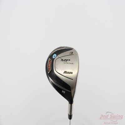 Mizuno 2010 MP Titanium Fairway Wood 3 Wood 3W 15° Mitsubishi Rayon Fubuki Graphite Regular Right Handed 43.25in