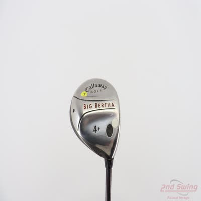 Callaway 2004 Big Bertha Fairway Wood 4+ Wood Callaway Gems 55w Graphite Ladies Right Handed 42.0in