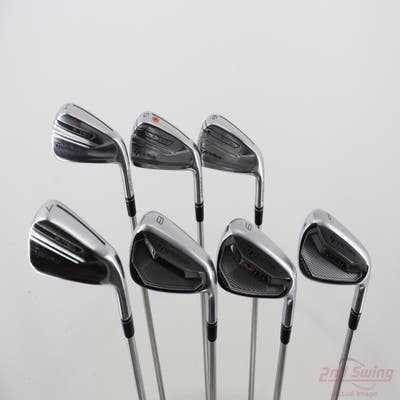 TaylorMade P-790 Iron Set 4-PW FST KBS Tour C-Taper Lite Steel X-Stiff Right Handed +1/4"