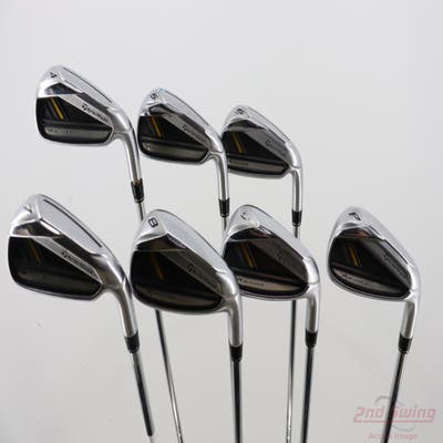 TaylorMade Rocketbladez Iron Set 4-PW TM Matrix RocketFuel 65 Steel Regular Right Handed STD