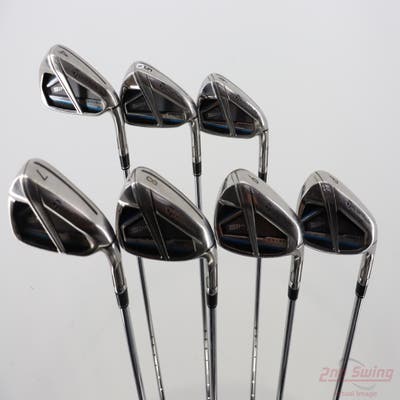 TaylorMade SIM MAX OS Iron Set 4-PW FST KBS MAX 85 Steel Stiff Right Handed +1/2"