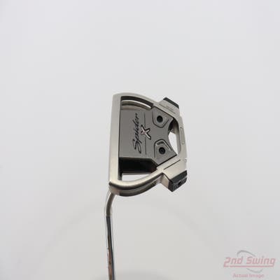 TaylorMade Spider X Hydro Blast Flow Neck Putter Steel Left Handed 35.0in