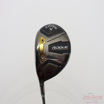 Callaway Rogue ST Max Draw Fairway Wood 3 Wood 3W 16° MCA Tensei AV Blue Raw 65 Graphite Stiff Left Handed 43.75in