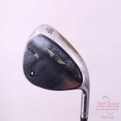 Titleist Vokey SM6 Tour Chrome Wedge Sand SW 56° 14 Deg Bounce F Grind SM6 BV Steel Wedge Flex Right Handed 35.5in