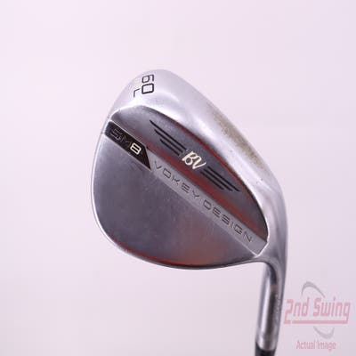 Titleist Vokey SM8 Tour Chrome Wedge Lob LW 60° 4 Deg Bounce L Grind Titleist Vokey BV Steel Wedge Flex Right Handed 35.0in