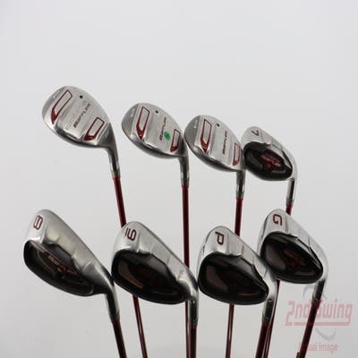 Cobra 2012 Baffler Combo Iron Set 4H 5H 6H 7-PW GW Cobra Baffler Hybrid-Iron GRPH Graphite Senior Right Handed 38.5in