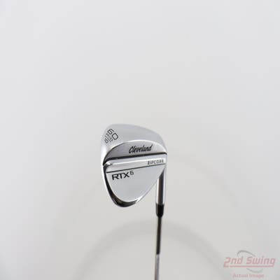 Cleveland RTX 6 ZipCore Tour Satin Wedge Lob LW 60° 10 Deg Bounce Mid Aerotech SteelFiber i95cw Graphite Stiff Right Handed 36.0in