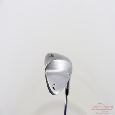 TaylorMade Milled Grind 4 Chrome Wedge Gap GW 50° 9 Deg Bounce SB FST KBS Tour $-Taper Steel Stiff Right Handed 35.5in