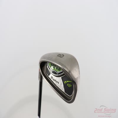 Ping Rapture V2 Single Iron 8 Iron Ping TFC 939I Graphite Regular Left Handed Red dot 37.5in