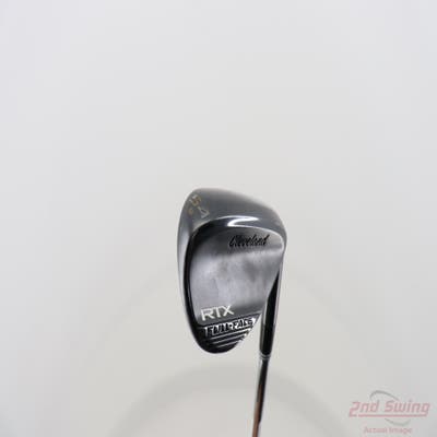 Cleveland RTX Full Face Black Satin Wedge Sand SW 54° 9 Deg Bounce Dynamic Gold Spinner TI Steel Wedge Flex Right Handed 35.5in