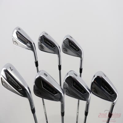 Callaway Apex Pro 24 Iron Set 4-PW Dynamic Gold Mid 115 Steel Stiff Right Handed STD