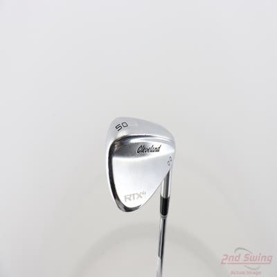 Cleveland RTX 4 Tour Satin Wedge Gap GW 50° 10 Deg Bounce Mid Dynamic Gold Tour Issue S400 Steel Stiff Right Handed 35.75in