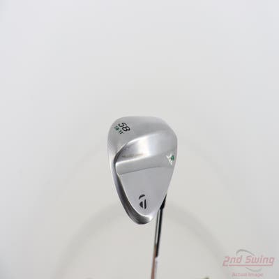 TaylorMade Milled Grind 4 Chrome Wedge Lob LW 58° 11 Deg Bounce SB Dynamic Gold Tour Issue 115 Steel Wedge Flex Right Handed 35.0in