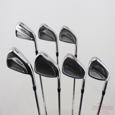 Titleist 2021 T100 Iron Set 4-PW FST KBS Tour $-Taper Steel Stiff Right Handed 38.25in