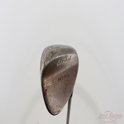 Cleveland RTX-3 Tour Raw Wedge Sand SW 56° 11 Deg Bounce True Temper Dynamic Gold Steel Wedge Flex Right Handed 35.5in