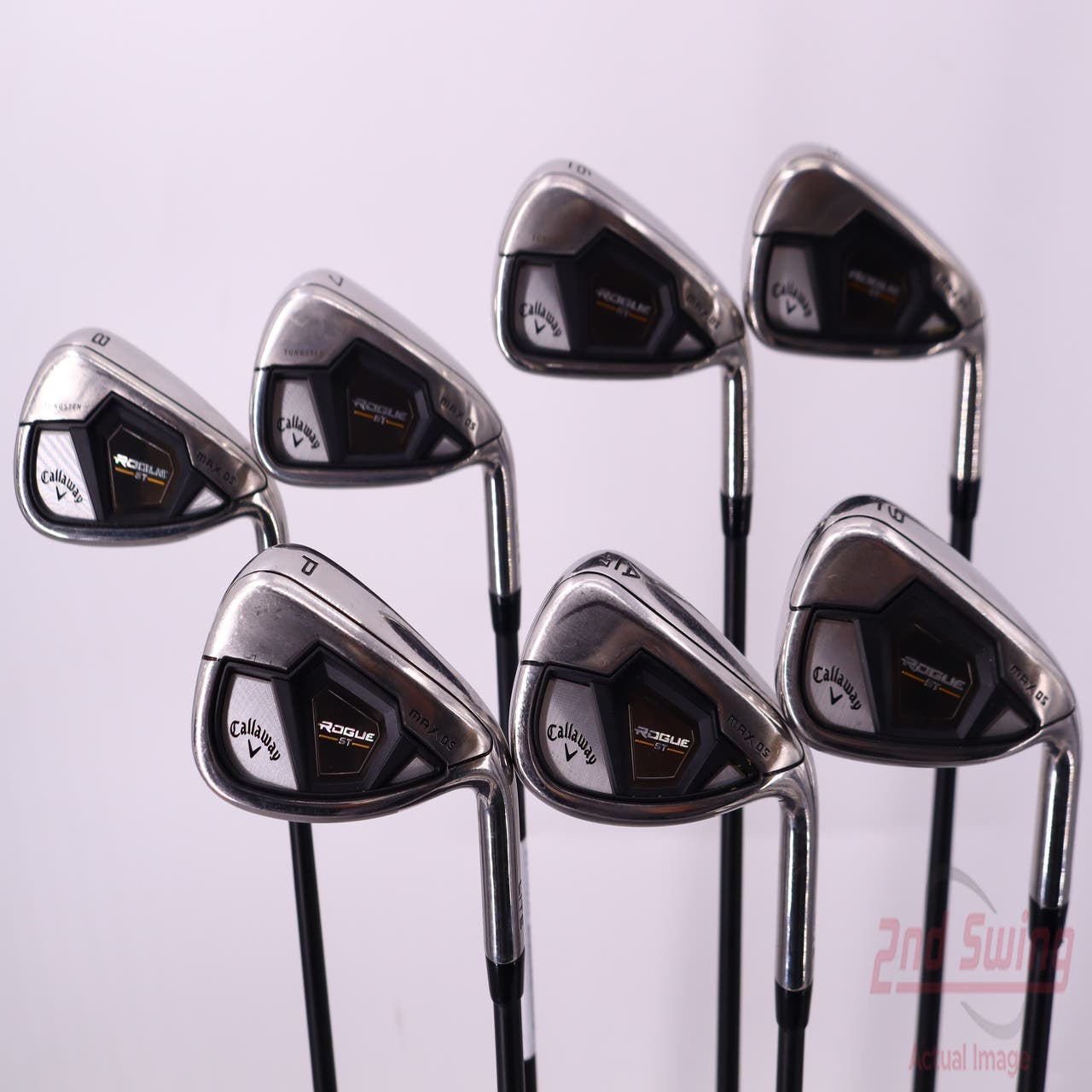 New and Used Callaway Rogue ST MAX OS Iron Set 4-PW Golf Club at