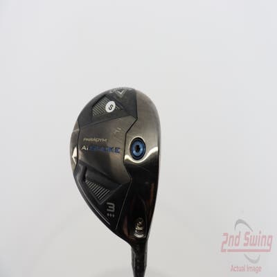 Callaway Paradym Ai Smoke TD Fairway Wood 3 Wood 3W 15° Project X Denali Black 70 Graphite Stiff Right Handed 43.0in