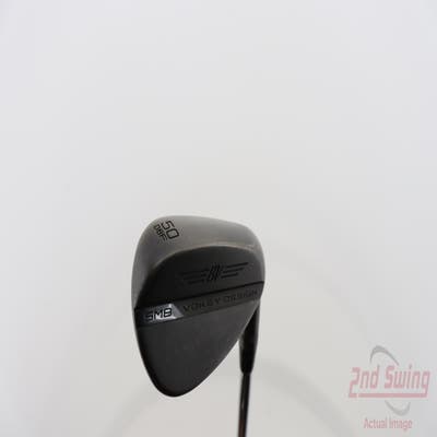 Titleist Vokey SM8 Jet Black Wedge Gap GW 50° 8 Deg Bounce F Grind Titleist Vokey BV Steel Wedge Flex Right Handed 35.5in