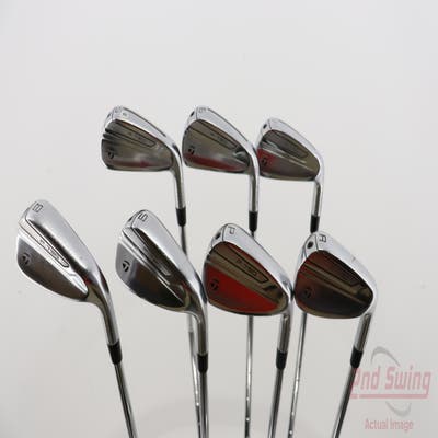 TaylorMade 2019 P790 Iron Set 5-PW AW True Temper Dynamic Gold 105 Steel Stiff Right Handed 38.5in