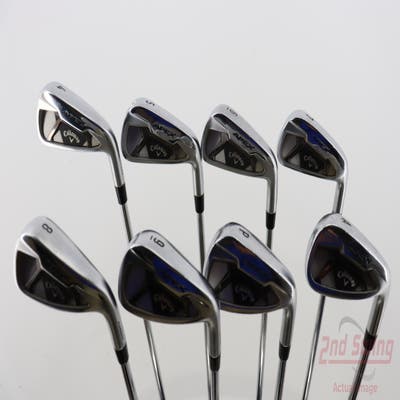 Callaway Apex 21 Iron Set 4-PW AW Project X 6.0 Steel Stiff Right Handed 38.0in