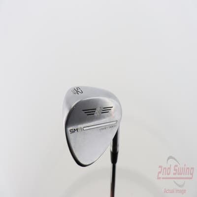 Titleist Vokey SM9 Tour Chrome Wedge Gap GW 52° 8 Deg Bounce F Grind Titleist Vokey BV Steel Wedge Flex Right Handed 35.5in