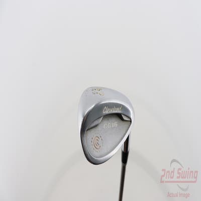 Cleveland CG16 Chrome Zip Groove Wedge Lob LW 60° 12 Deg Bounce Cleveland Traction Wedge Graphite Wedge Flex Right Handed 35.5in